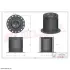 air oil filter, separator. фильтр воздушно масляный сепаратор HIFI FILTER OT2076 - фото 3