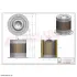 Air oil filter, separator. Фильтр воздушно масляный сепаратор HIFI FILTER OT2433 (фото 3)