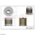 Air oil filter, separator. Фильтр воздушно масляный сепаратор HIFI FILTER OT5212 (фото 2)