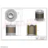 air oil filter, separator. фильтр воздушно масляный сепаратор HIFI FILTER OT631301 - фото 3