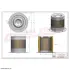 Air oil filter, separator. Фильтр воздушно масляный сепаратор HIFI FILTER OT8722 (фото 3)