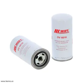 Air oil filter, separator. Фильтр воздушно масляный сепаратор HIFI FILTER OV6016
