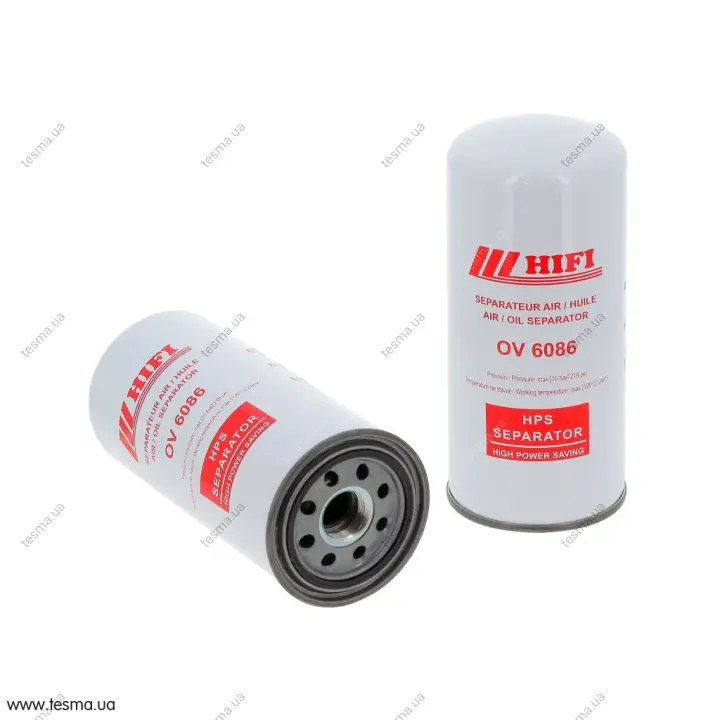 Air oil filter, separator. Фильтр воздушно масляный сепаратор HIFI FILTER OV6086 (фото 1)