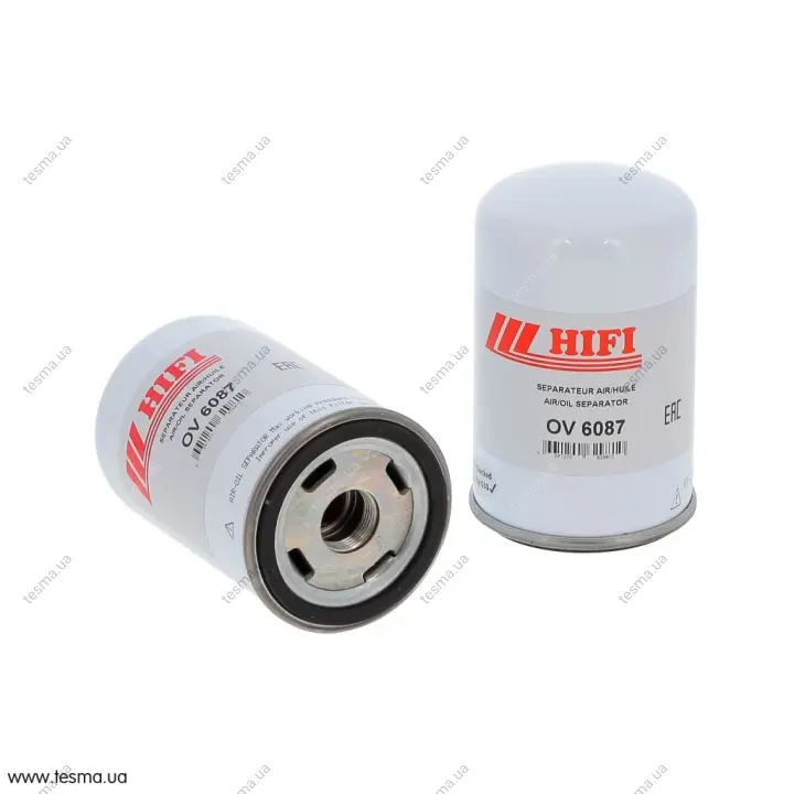 Air oil filter, separator. Фильтр воздушно масляный сепаратор HIFI FILTER OV6087 (фото 1)