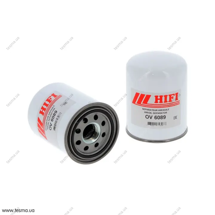 Air oil filter, separator. Фильтр воздушно масляный сепаратор HIFI FILTER OV6089 (фото 1)