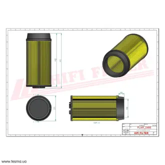 Фильтр воздушный HIFI FILTER SA17704