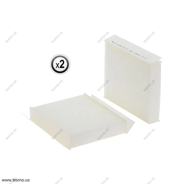 Cabin filter, kit. Фильтр воздушный, салона, кондиционера, комплект HIFI FILTER SC7018KIT (фото 1)