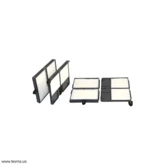 Cabin filter, kit. Фильтр воздушный, салона, кондиционера, комплект HIFI FILTER SC8044KIT