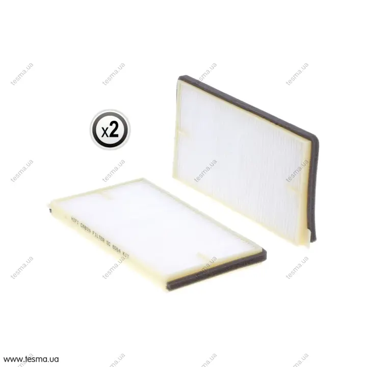 Cabin filter, kit. Фильтр воздушный, салона, кондиционера, комплект HIFI FILTER SC8064KIT (фото 1)