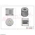 LPG gas filter. Фильтр топливный, LPG HIFI FILTER SG1059 (фото 2)
