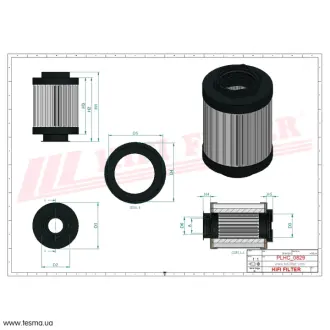 Фільтр гідравлічний HIFI FILTER SH66336