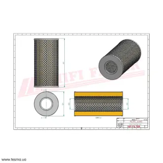 фильтр гидравлический HIFI FILTER SH70173