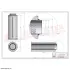 Air oil filter, separator. Фильтр воздушно масляный сепаратор HIFI FILTER SI41300 (фото 2)