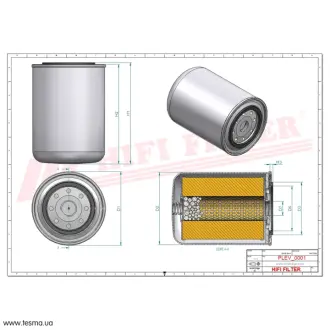 Coolant filter. Фильтр охлаждающей жидкости HIFI FILTER WE2106