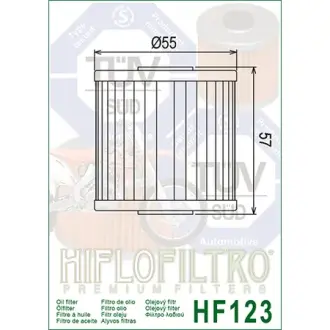 Масляний фільтр HIFLO - HIFLOFILTRO HF123