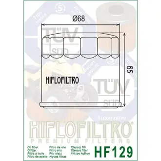 Масляний фільтр HIFLO - HIFLOFILTRO HF129
