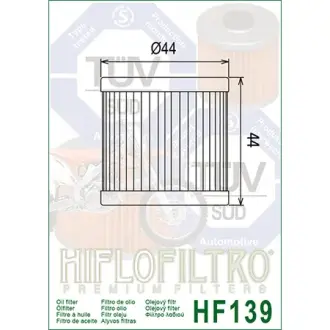 Масляний фільтр HIFLO - HIFLOFILTRO HF139