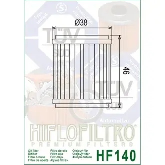 Масляний фільтр HIFLO - HIFLOFILTRO HF140