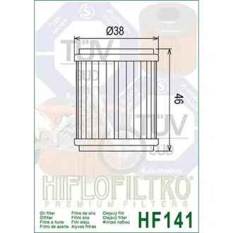 Масляний фільтр HIFLO - HIFLOFILTRO HF141