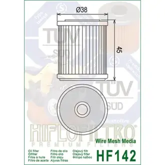 Масляний фільтр HIFLO - HIFLOFILTRO HF142