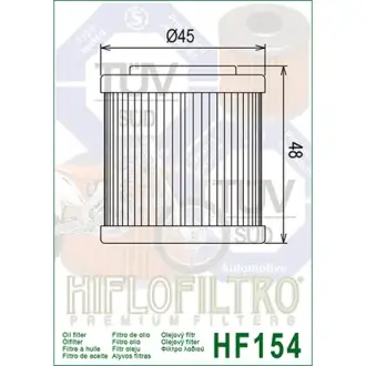 Масляний фільтр HIFLO - HIFLOFILTRO HF154