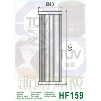 Масляний фільтр HIFLO - HIFLOFILTRO HF159