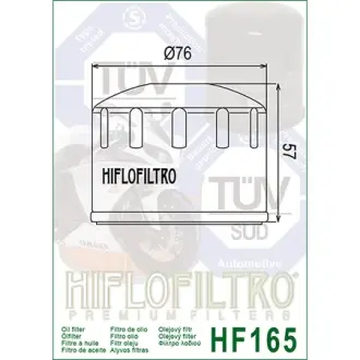 Масляний фільтр HIFLO - HIFLOFILTRO HF165