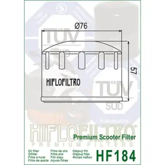 Масляний фільтр HIFLO - HIFLOFILTRO HF184