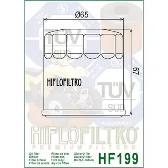 Масляний фільтр HIFLO - HIFLOFILTRO HF199