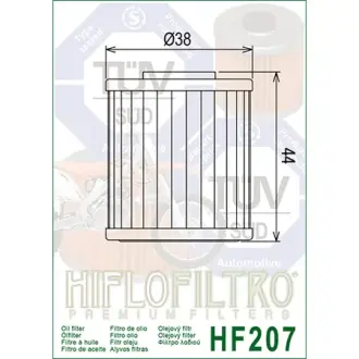 Масляний фільтр HIFLO - HIFLOFILTRO HF207