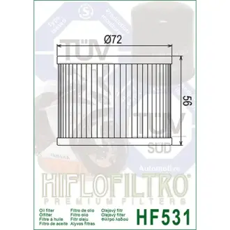 Фільтр оливи HIFLOFILTRO HF531