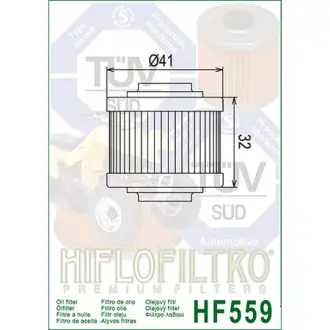 Масляний фільтр HIFLO - HIFLOFILTRO HF559