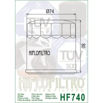 Масляний фільтр HIFLOFILTRO HF740