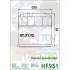Масляний фільтр HIFLO - HIFLOFILTRO HF951 (фото 1)