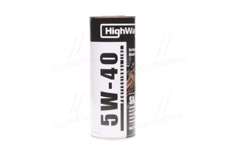 Олива моторн. HighWay 5W-40 SN-CF (Канистра 1л) HIGHWAY 10027