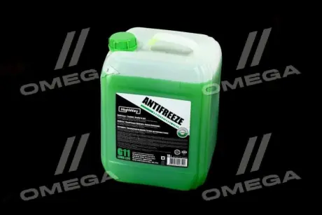 Антифриз HighWay ANTIFREEZE-40 LONG LIFE G11 (зелений) 10л HIGHWAY 10120