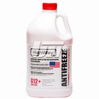 Антифриз HighWay ANTIFREEZE G12+ концентрат червоний 3.78л HIGHWAY 701492