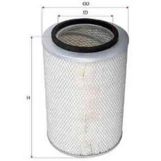 Air filter, primary. Фильтр воздушный, основной HITACHI 4147010