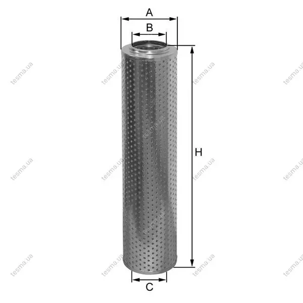 Hydraulic filter, cartridge. Фильтр гидравлический, вставка HITACHI 71402547 (фото 1)