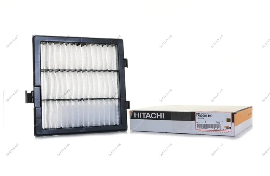 Cabin air filter, element. Фильтр салона, кондиционера, воздушный, элемент HITACHI YA00001490 (фото 1)