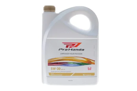 Олива 5W30 HFS-E PRO (4L) (API SN) HONDA/ACURA 08232P99C4LPRO
