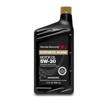 Масло моторное, HONDA Synthetic Blend, SAE 5W-30, 0,946L HONDA/ACURA 087989034