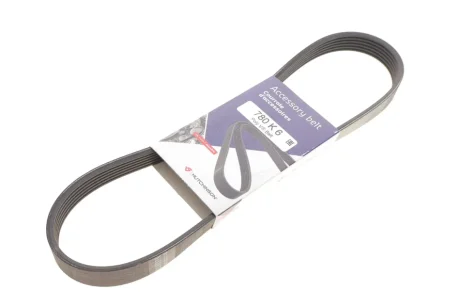 Ремінь генератора Citroen C4/Peugeot 307 1.6HDi 04- (6PK780) HUTCHINSON 780K6