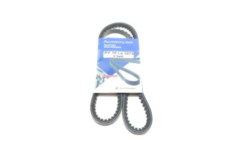 Ремінь генератора VW T4 1.9/2.4D/2.5 79-92 (10x1075) HUTCHINSON AV10LA1075