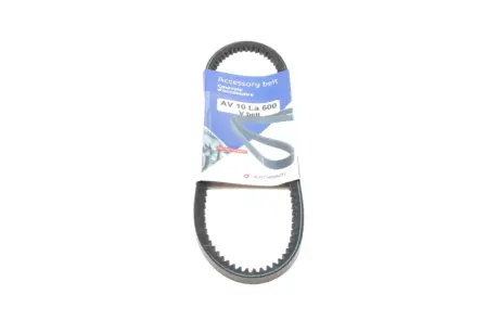 Ремінь генератора Audi 80/100 1.6/2.0D 78-86/Fiat Ducato 2.5D 94-02/Peugeot 505 2.5D 81-93 HUTCHINSON AV10LA600