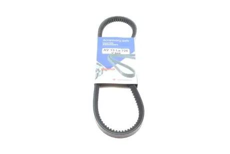Ремінь генератора Land Rover Defender 2.5TDI 90-98/Renault Espace 2.8V6 91-96 (13x725) HUTCHINSON AV13LA725