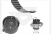 Водяной насос + комплект зубчатого ремня HUTCHINSON KH139WP46 (фото 1)