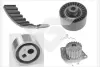 Водяной насос + комплект зубчатого ремня HUTCHINSON KH187WP17 (фото 1)