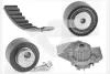 Водяной насос + комплект зубчатого ремня HUTCHINSON KH189WP31 (фото 1)