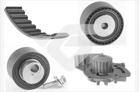 Комплект ГРМ з водяним насосом 2,2tdi Citroen Jumper, Peugeot Boxer 02-06 Hutchinson HUTCHINSON KH197WP60